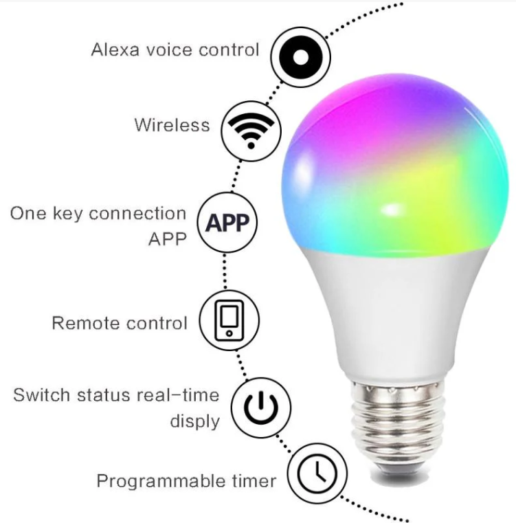 Smart Color LED Smart Bulb - Image 3