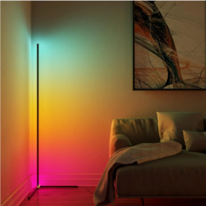 RGB LED Corner Floor Lamp