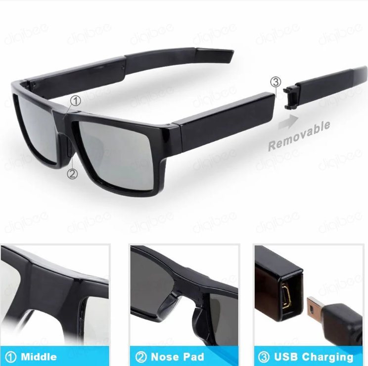 1080P HD Camera Glasses | 1080P - Image 2
